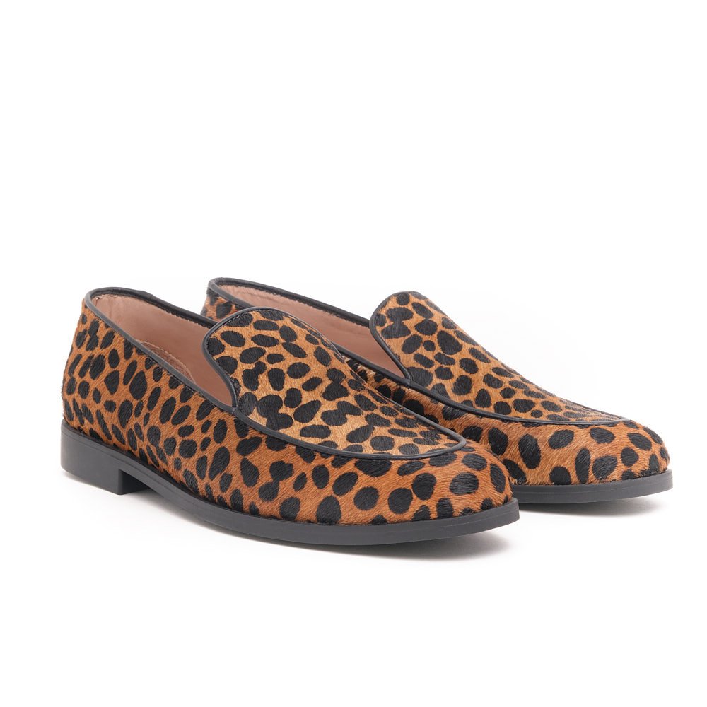 mocasin-siena-cuero-animal-print-mujer Mocasín Siena - Imagen 1